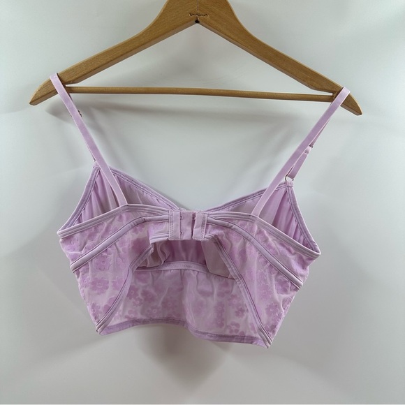 Victoria’s Secret PINK Lavender Bralette – Rose Gold Accents, Size Medium - Picture 5 of 6